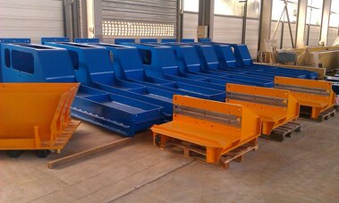 Teile der Zinc Technology Line